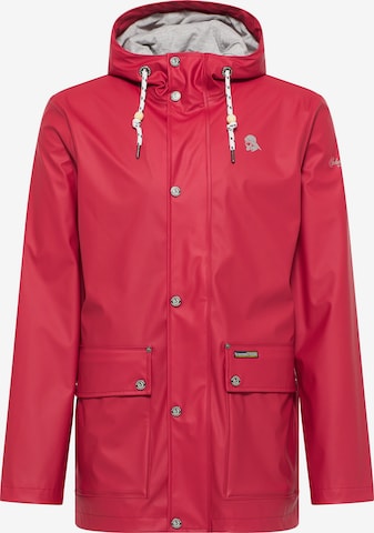 Schmuddelwedda - Chaqueta funcional en rojo: frente