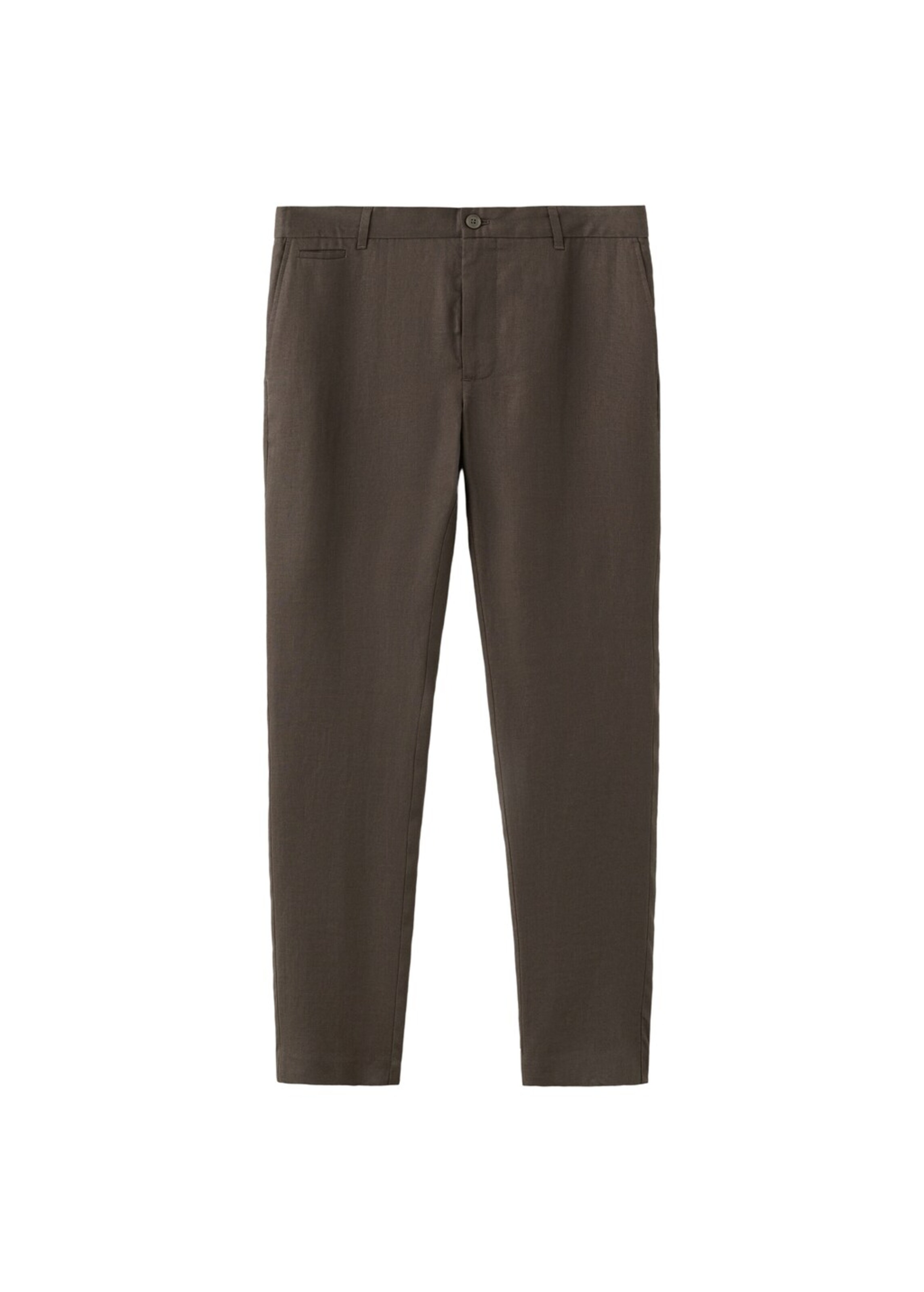 MANGO MAN Chino Pants 'Oyster' in Chocolate, Item view