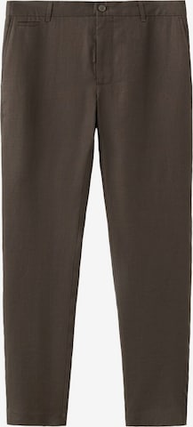 MANGO MAN Regular Hose 'Oyster' in Braun: Vorderseite