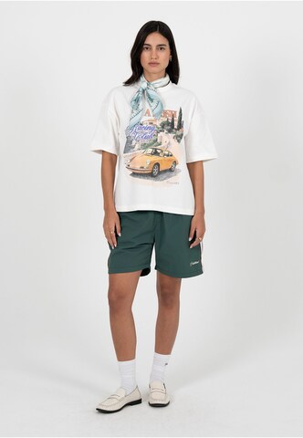 Prohibited - Chal 'Rush Checkered' en verde