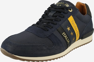 Sneaker bassa 'Rizza' di PANTOFOLA D'ORO in blu: frontale