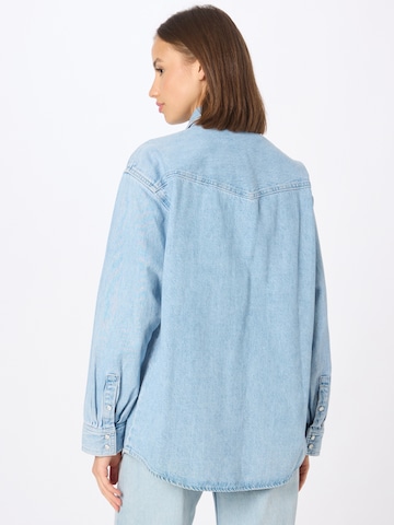 LEVI'S ® Bluse 'Dorsey XL Western' in Blau