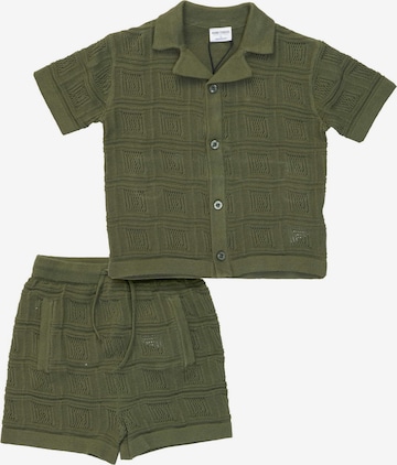 Norn Studios Set 'Karos' in Grün: Vorderseite