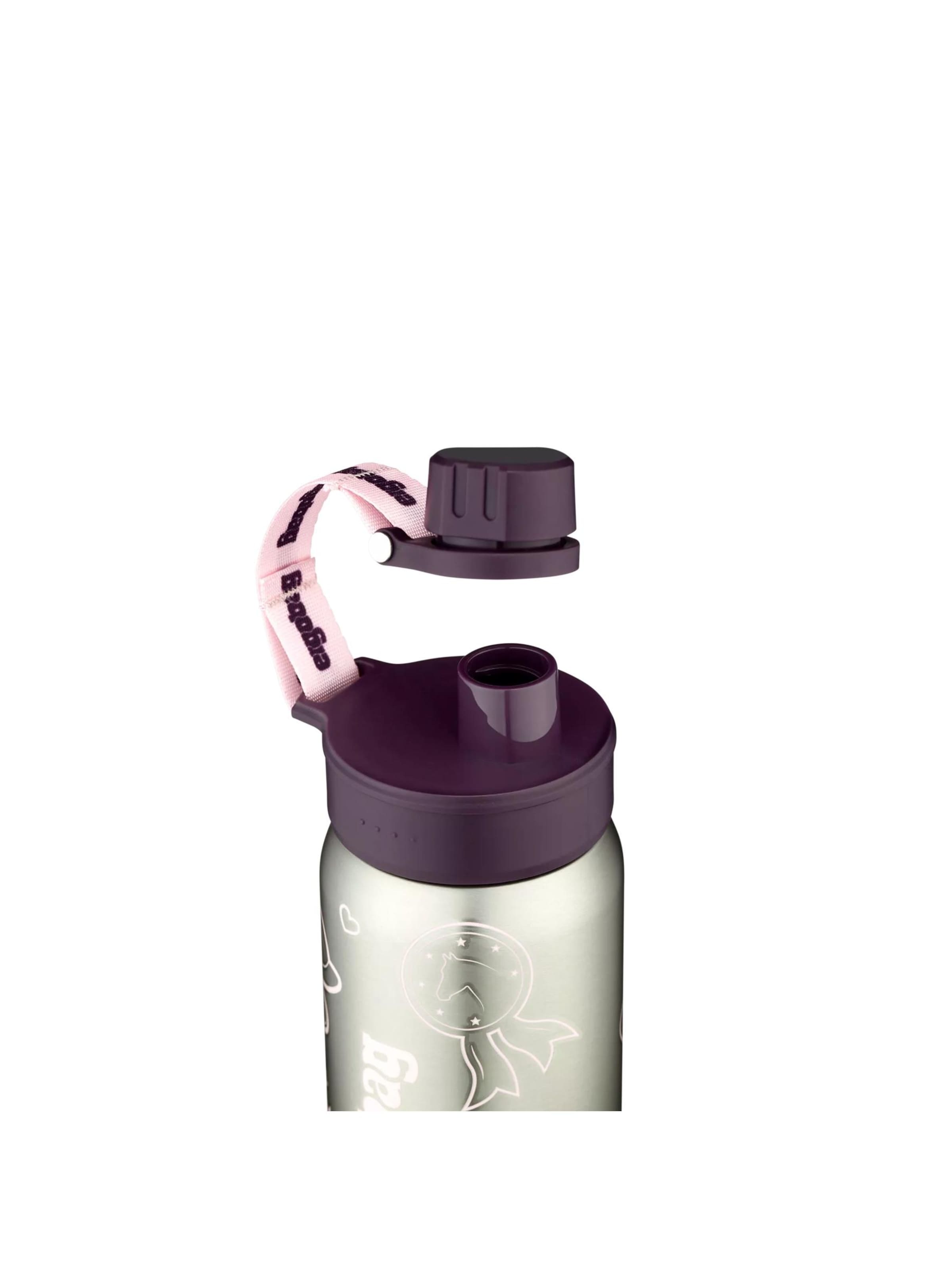 ergobag Drinking Bottle 'Trinkflasche Edelstahl Trinkflasche' in Purple