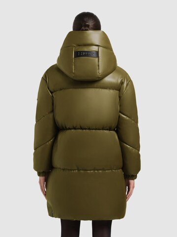 khujo Winter Coat 'Lorsa' in Green