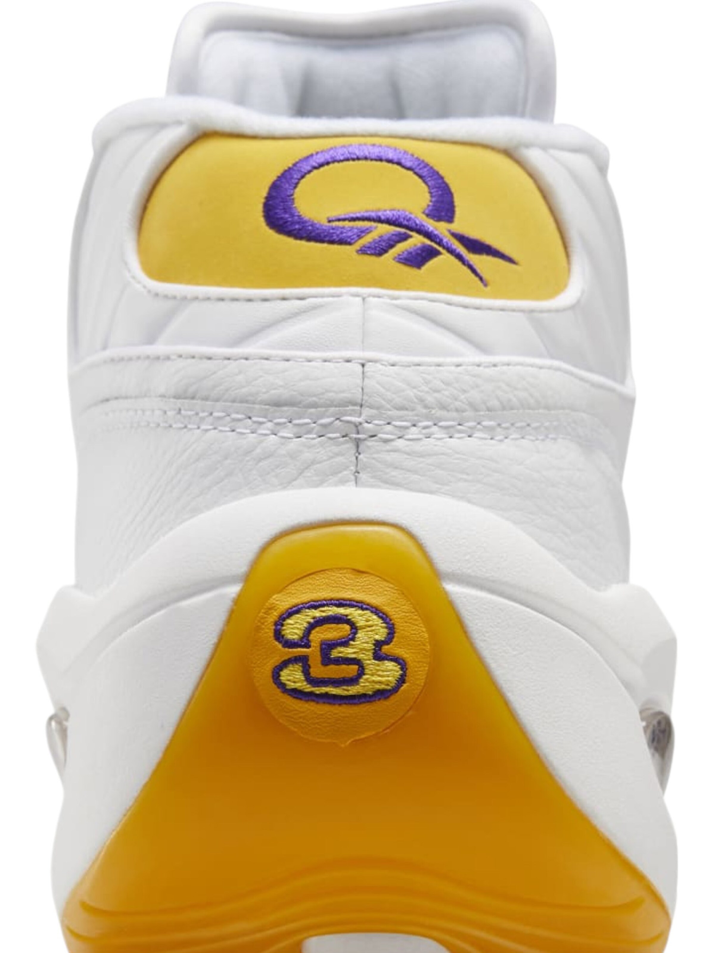 Chaussure basse 'Question Mid' Reebok en blanc