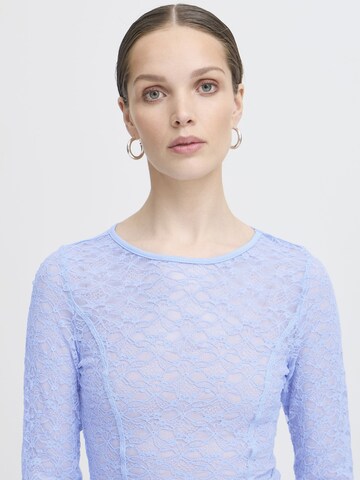 Felpa ' IXLACEY ' di ICHI in blu