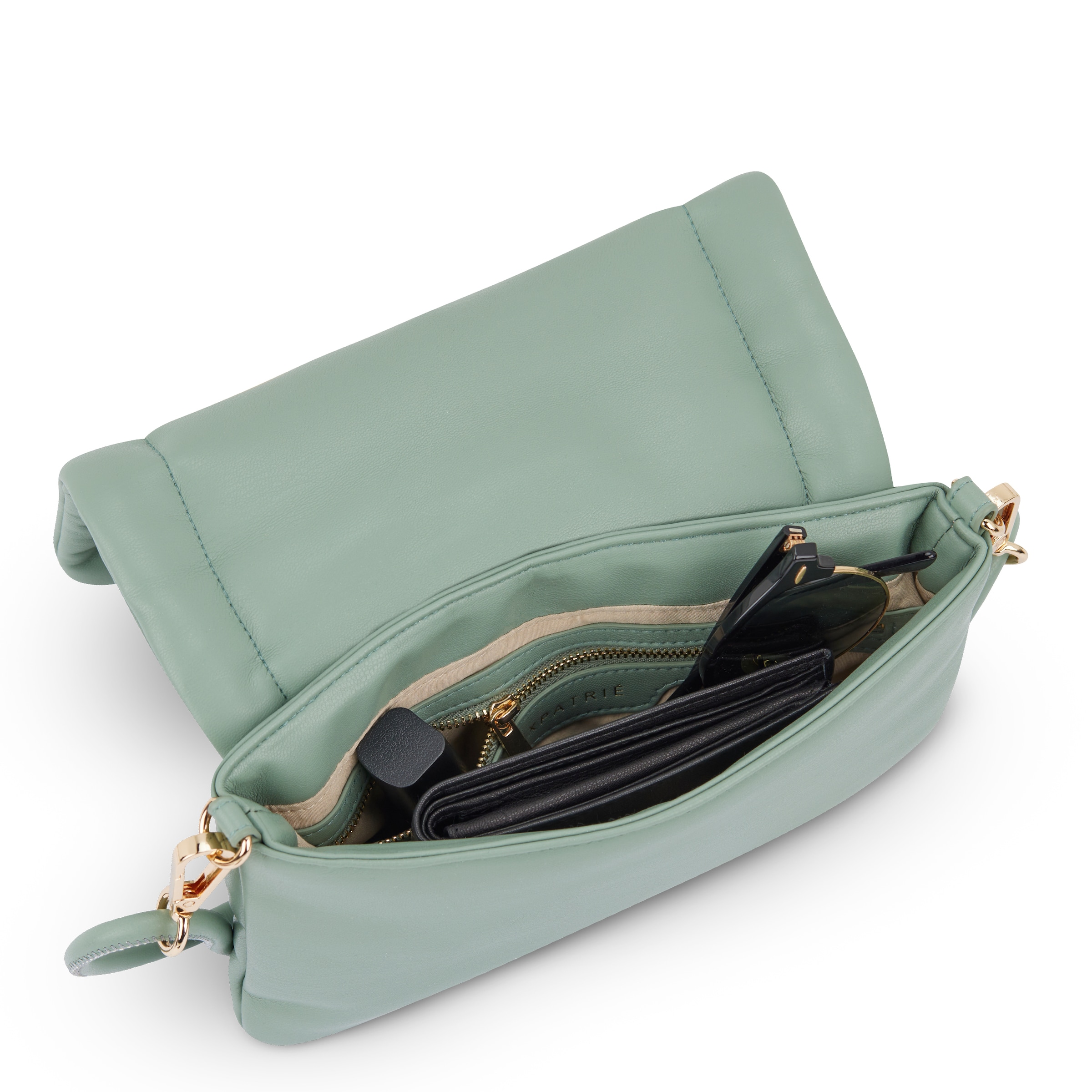 Geantă de umăr 'Zoe Small' de la Expatrié pe verde