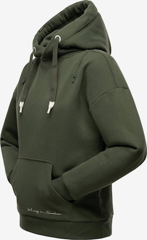 NAVAHOO Sweatshirt 'Zuckerbärchen' in Green