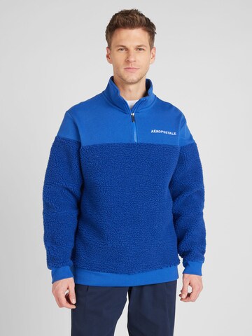 Felpa di AÉROPOSTALE in blu: frontale