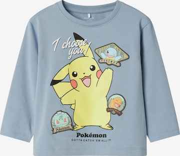 NAME IT - Camiseta 'NMMJUMBO POKEMON' en azul: frente