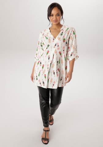 Aniston Bluse in Weiß