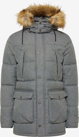 MO Winter Parka in Grey: front