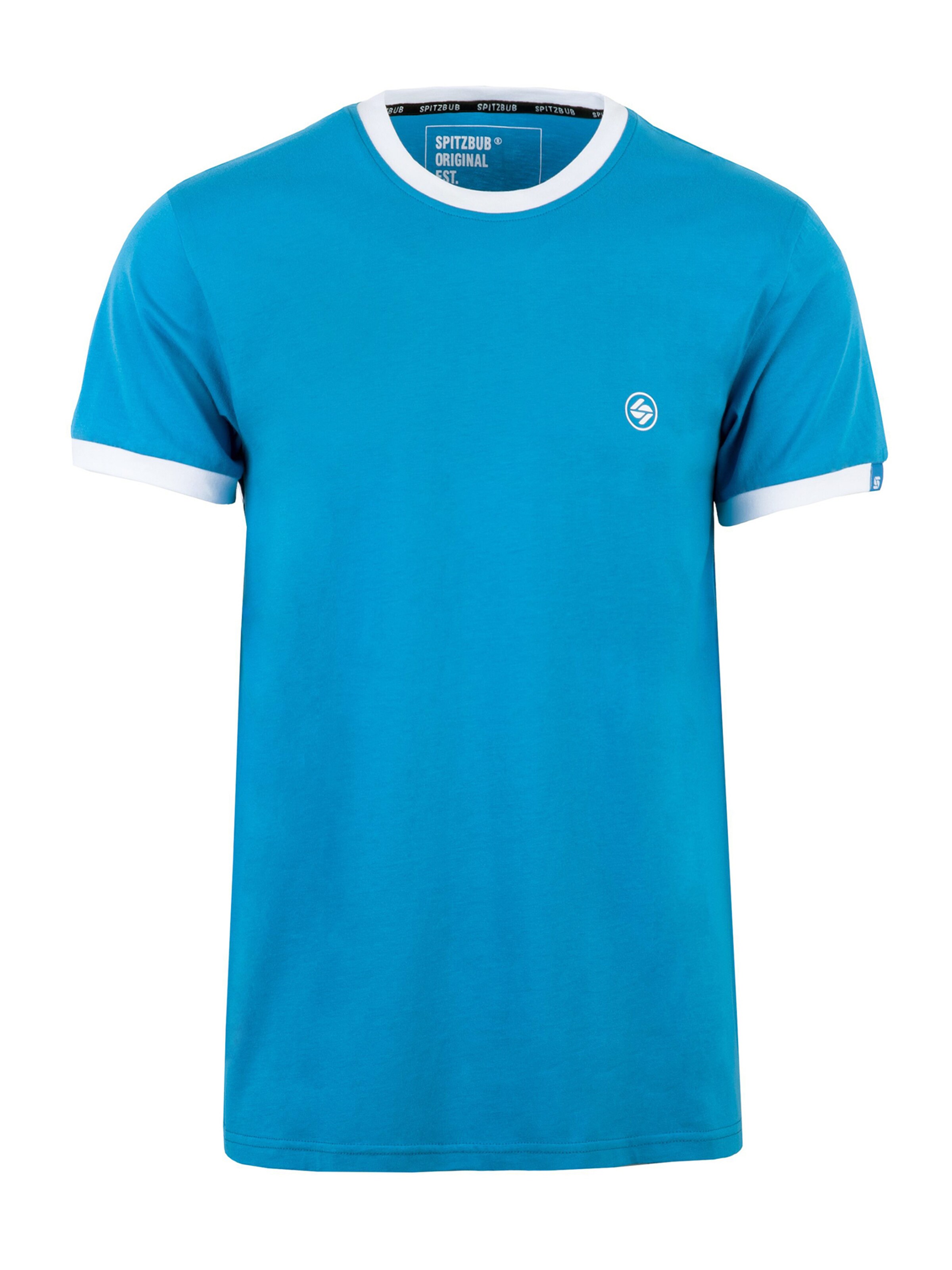 SPITZBUB Shirt in Blue: front