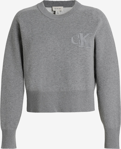 XS dydžio Megztinis iš Calvin Klein Jeans, spalva – margai pilka, Prekių apžvalga