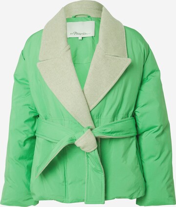 3.1 Phillip Lim - Chaqueta de entretiempo en verde: frente