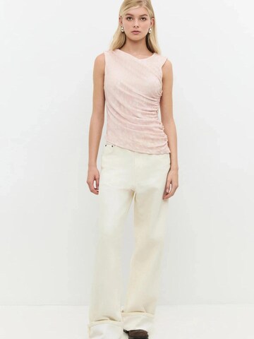No Matter What Blouse in Roze: voorkant