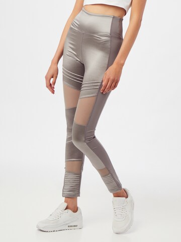 River Island Skinny Leggings - szürke: elől