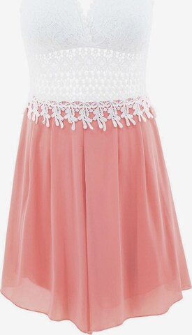 AIKI KEYLOOK Ολόσωμη φόρμα 'Romantasice' σε ροζ: μπροστά