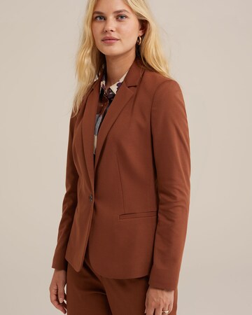 Blazer di WE Fashion in marrone: frontale