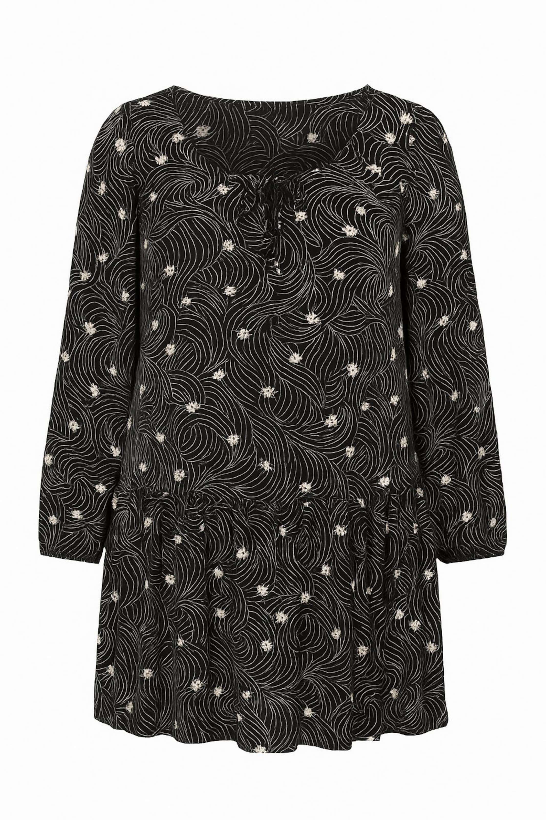 Stil Diva Kleid in Schwarz: Vorderseite