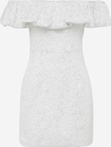 BWLDR Dress 'SASH' in White: front