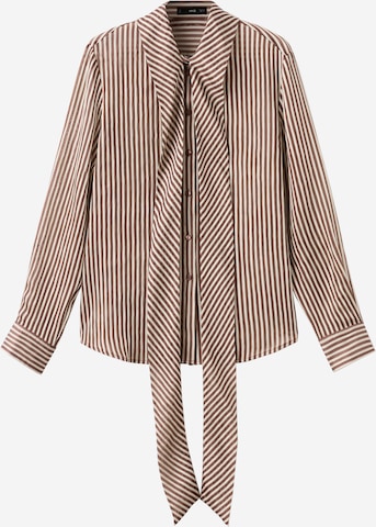 MANGO Pusero 'CORBAT' värissä beige: etupuoli