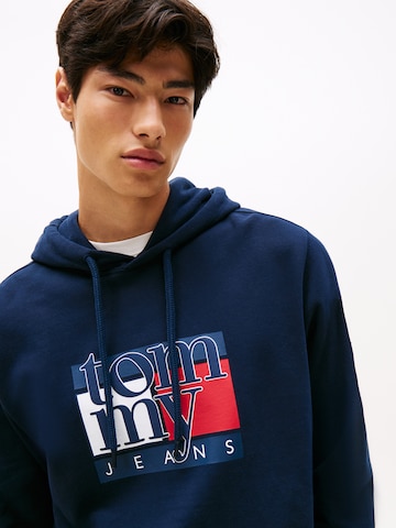 Tommy Jeans Mikina - Modrá
