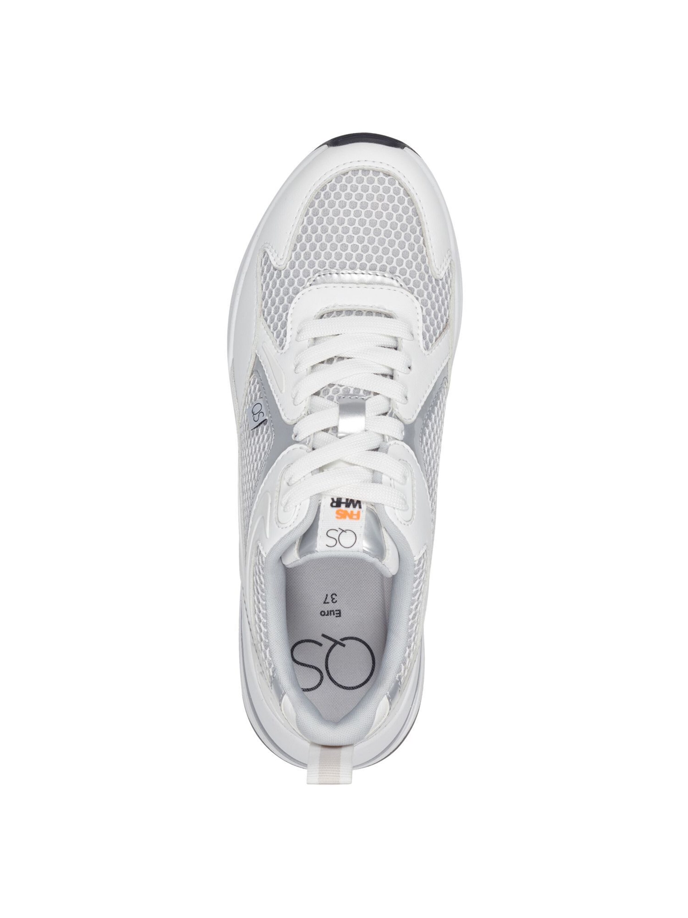 s.Oliver Platform trainers in White