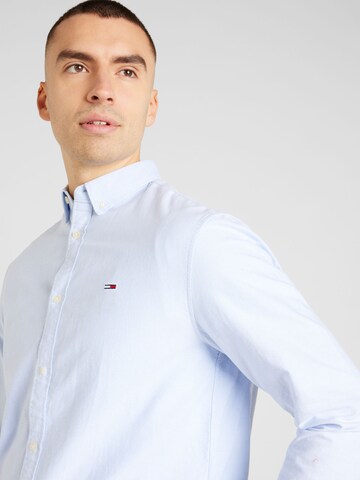 Tommy Jeans - Regular Fit Camisa em azul