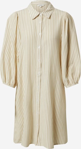 mbym Skjortklänning 'Taimi' i beige: framsida