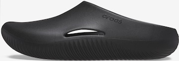 Crocs - Zuecos en negro: frente