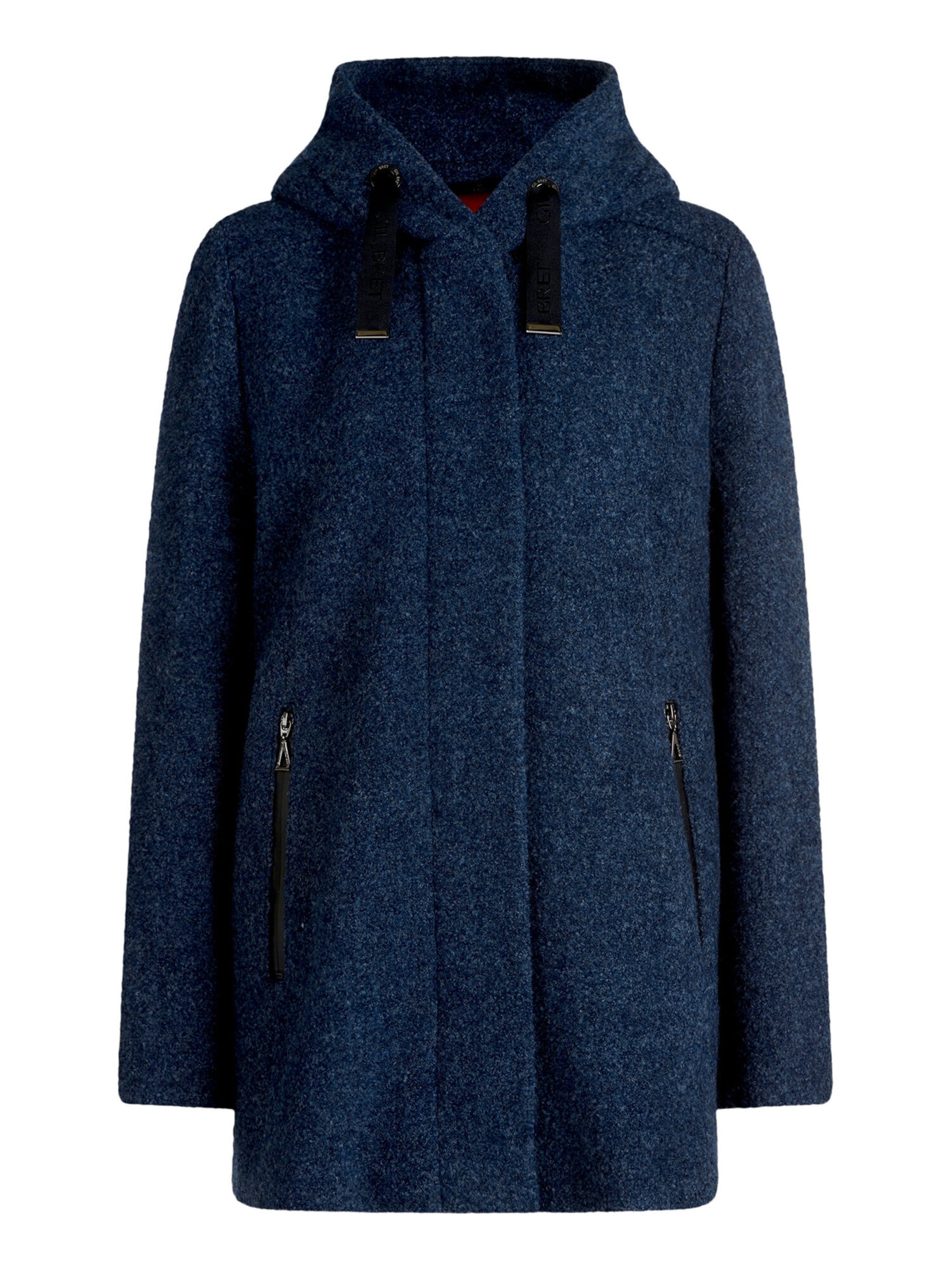 GIL BRET Wintermantel in Blau: Vorderseite