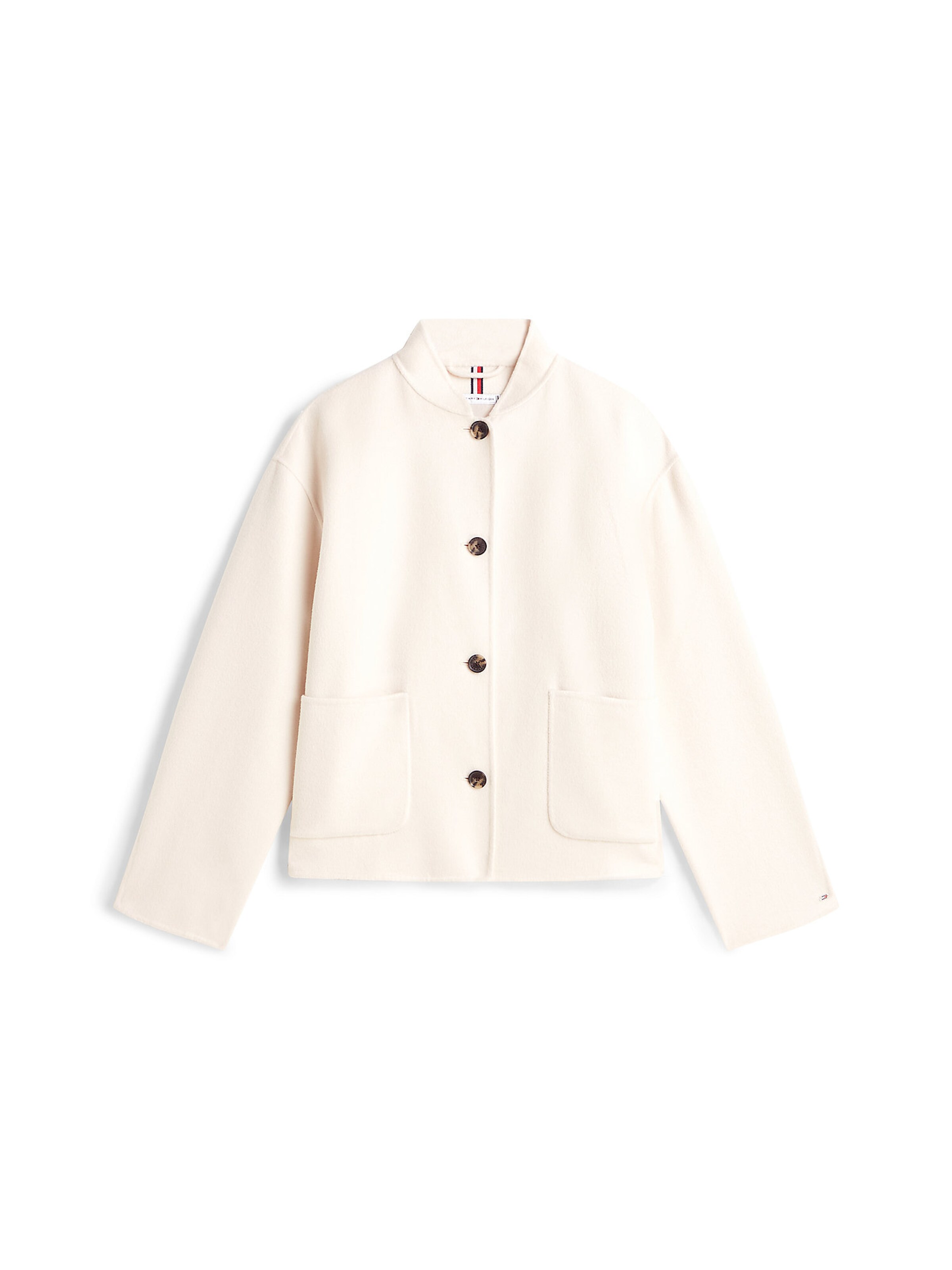 TOMMY HILFIGER Tussenjas in Beige: voorkant