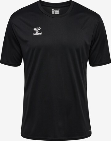 Hummel Performance Shirt 'ESSENTIAL' in Black: front