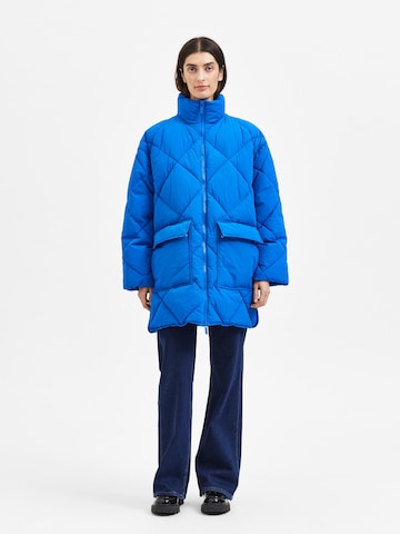 SELECTED FEMME Between-Season Jacket 'Heidi' in Blue