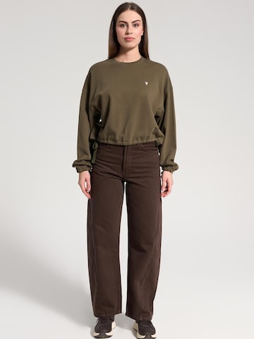 NOWIHT Sweatshirt 'Zephyrine' i grön