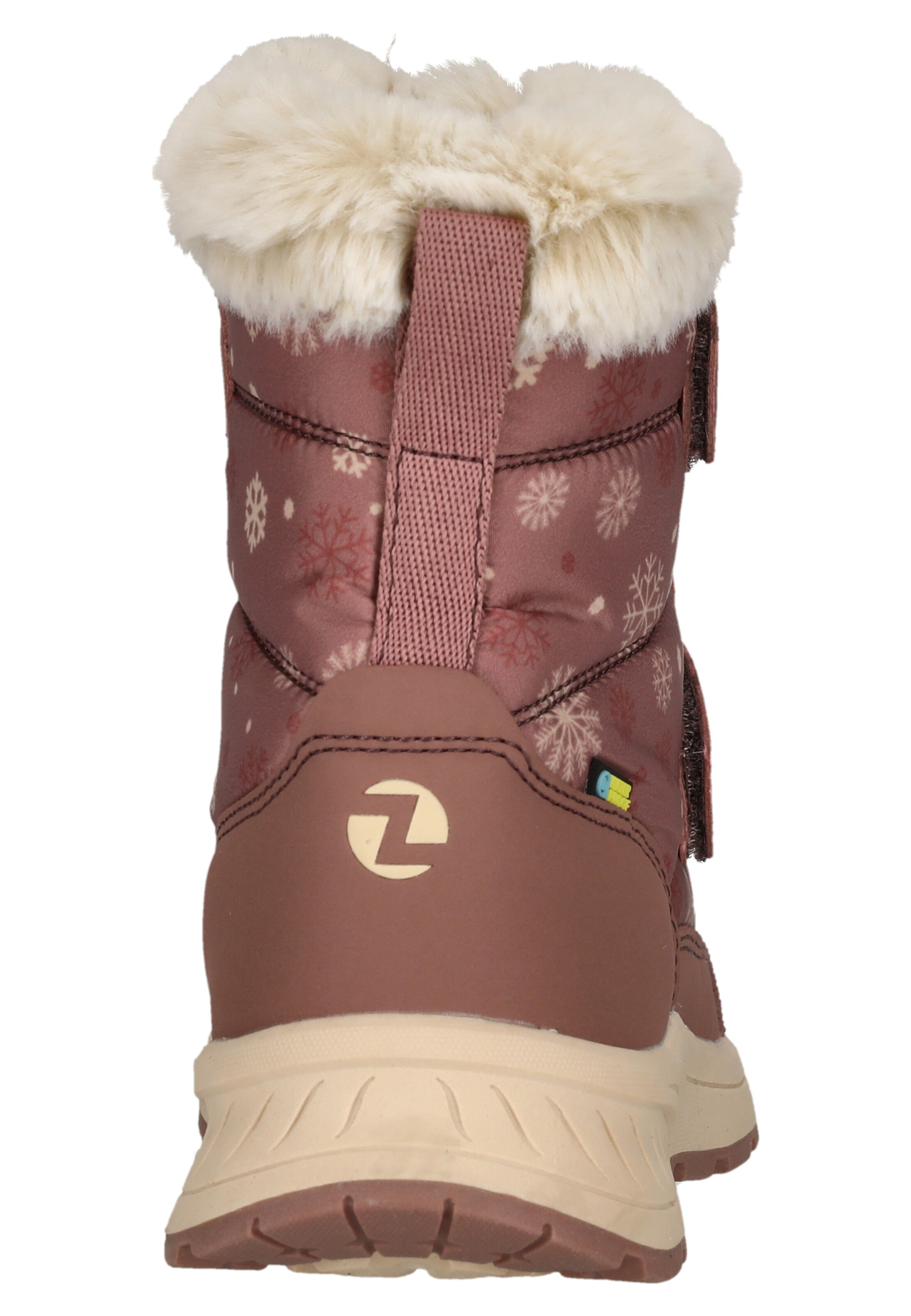ZigZag Snow Boots in Pink