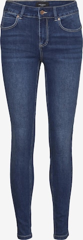 VERO MODA Skinny Jeans 'SELA' i blå: framsida