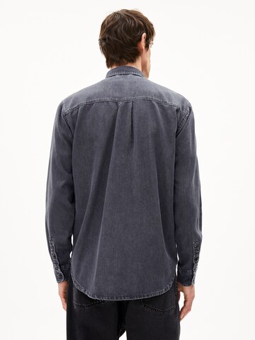 ARMEDANGELS Comfort fit Overhemd in Zwart