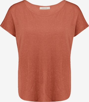 T-shirt 'Lina' Deeluxe en orange : devant