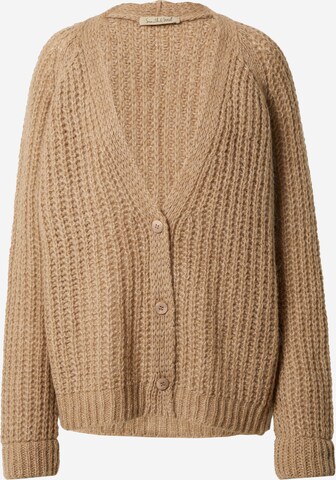 Smith&Soul Knit Cardigan in Brown: front