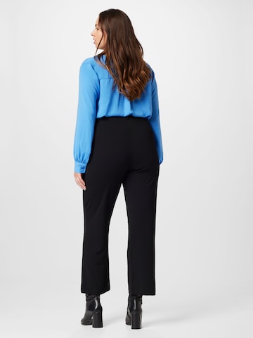 Vero Moda Curve Regular Broek 'Zamira' in Zwart