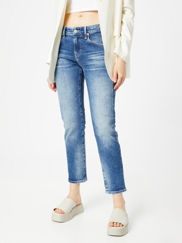 Coupe slim Jean AG Jeans en bleu : devant