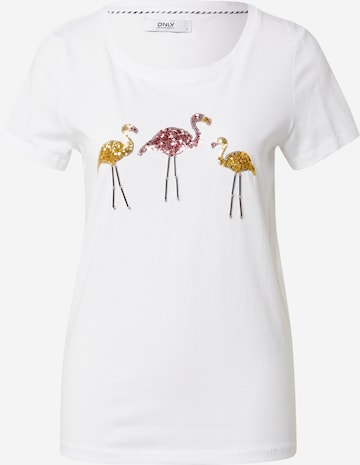 T-shirt 'Kita' ONLY en blanc : devant