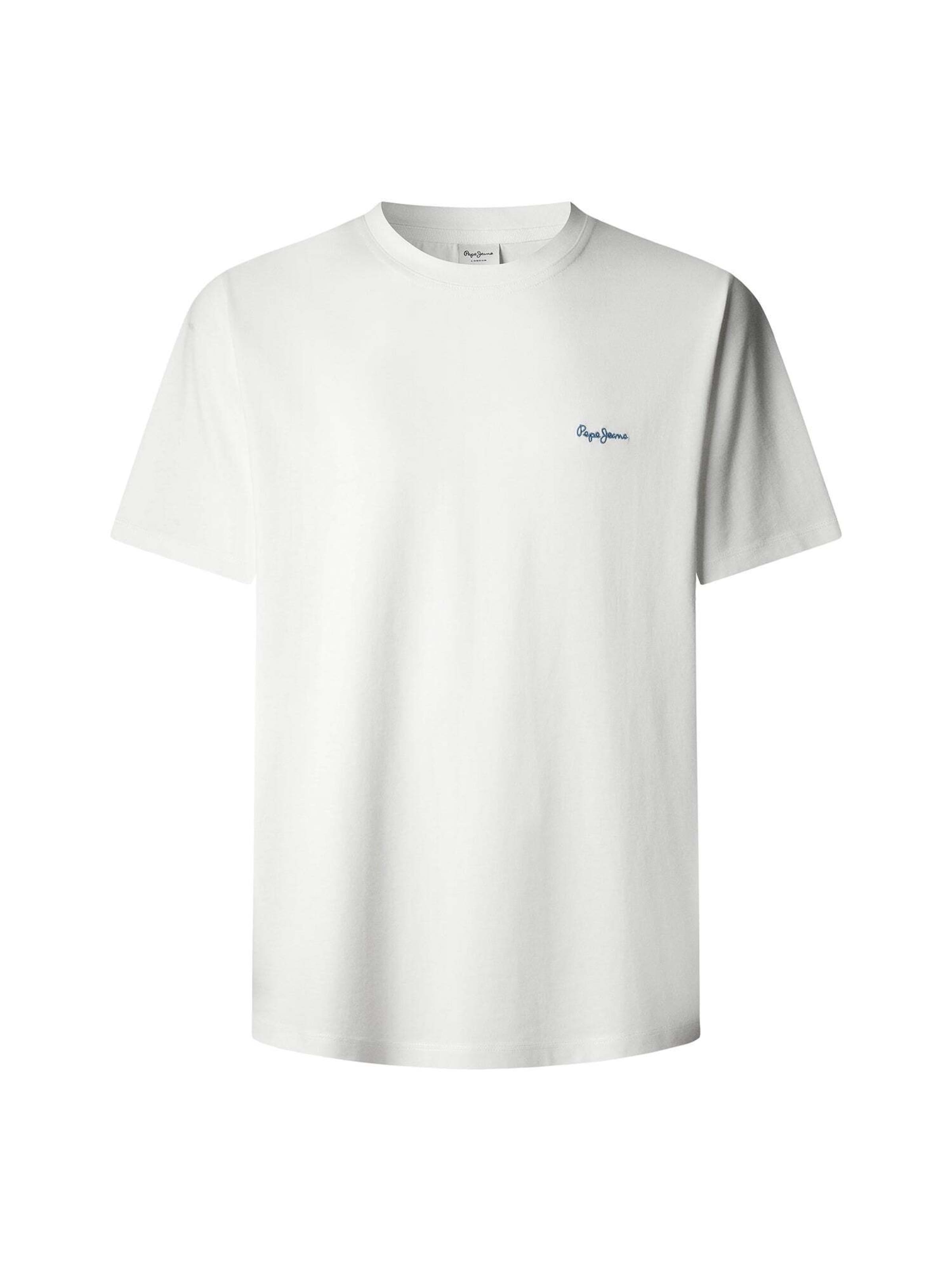Pepe Jeans Shirt 'PORTOBELLO' in Weiß: Vorderseite