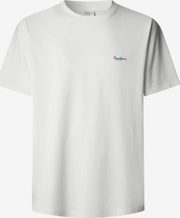 Pepe Jeans Shirt 'PORTOBELLO' in Weiß: Vorderseite