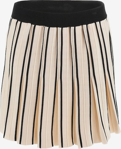 GUESS Rock in schwarz / weiß / wollweiß, Produktansicht