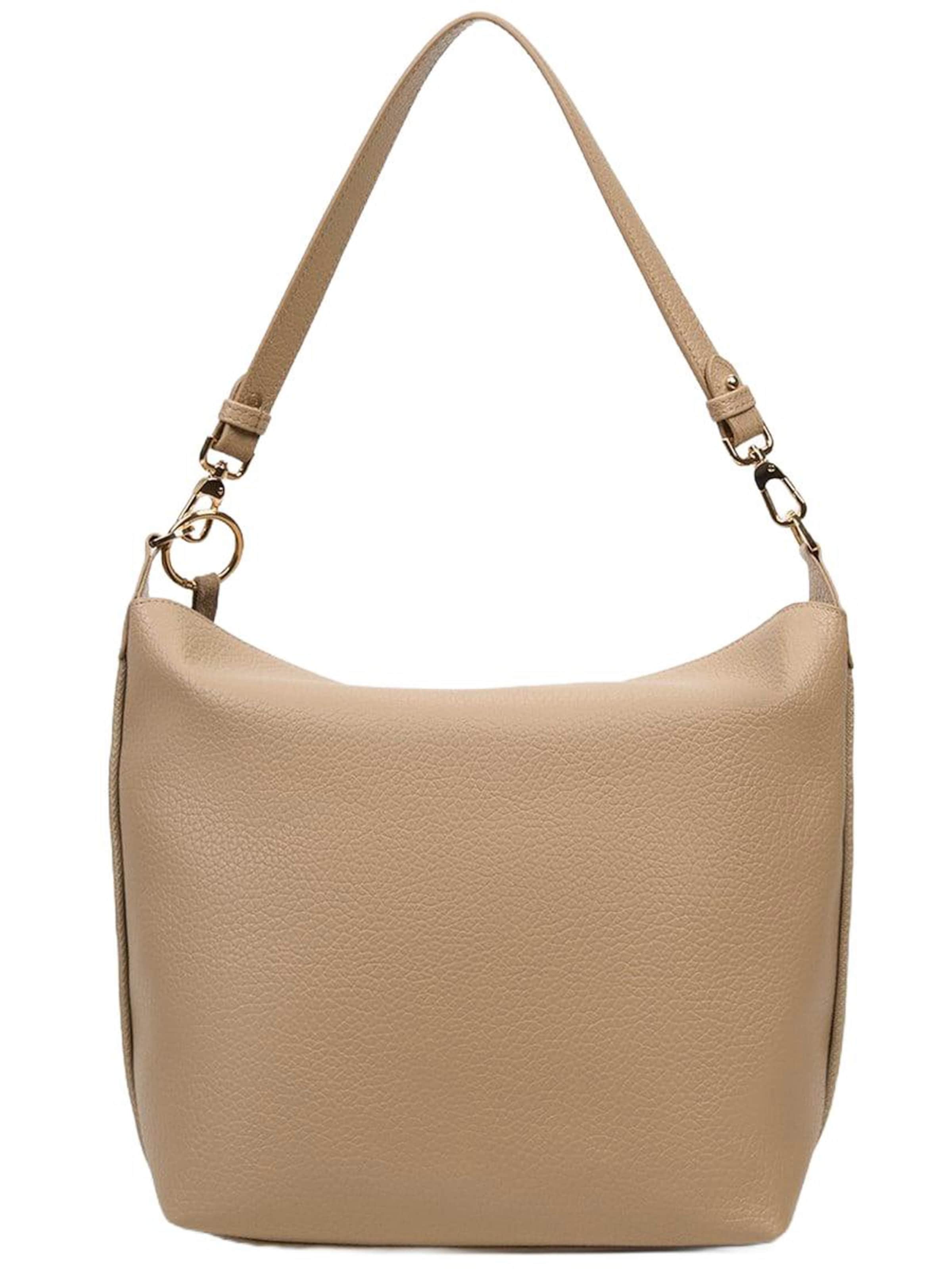 Desa - Bolso de hombro 'DESA Damen-Schultertasche mit Quasten-Detail' en beige