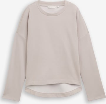 TOM TAILOR DENIM Tričko – šedá: přední strana